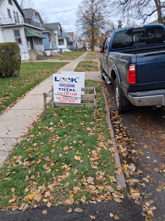 Exterior cleaning project