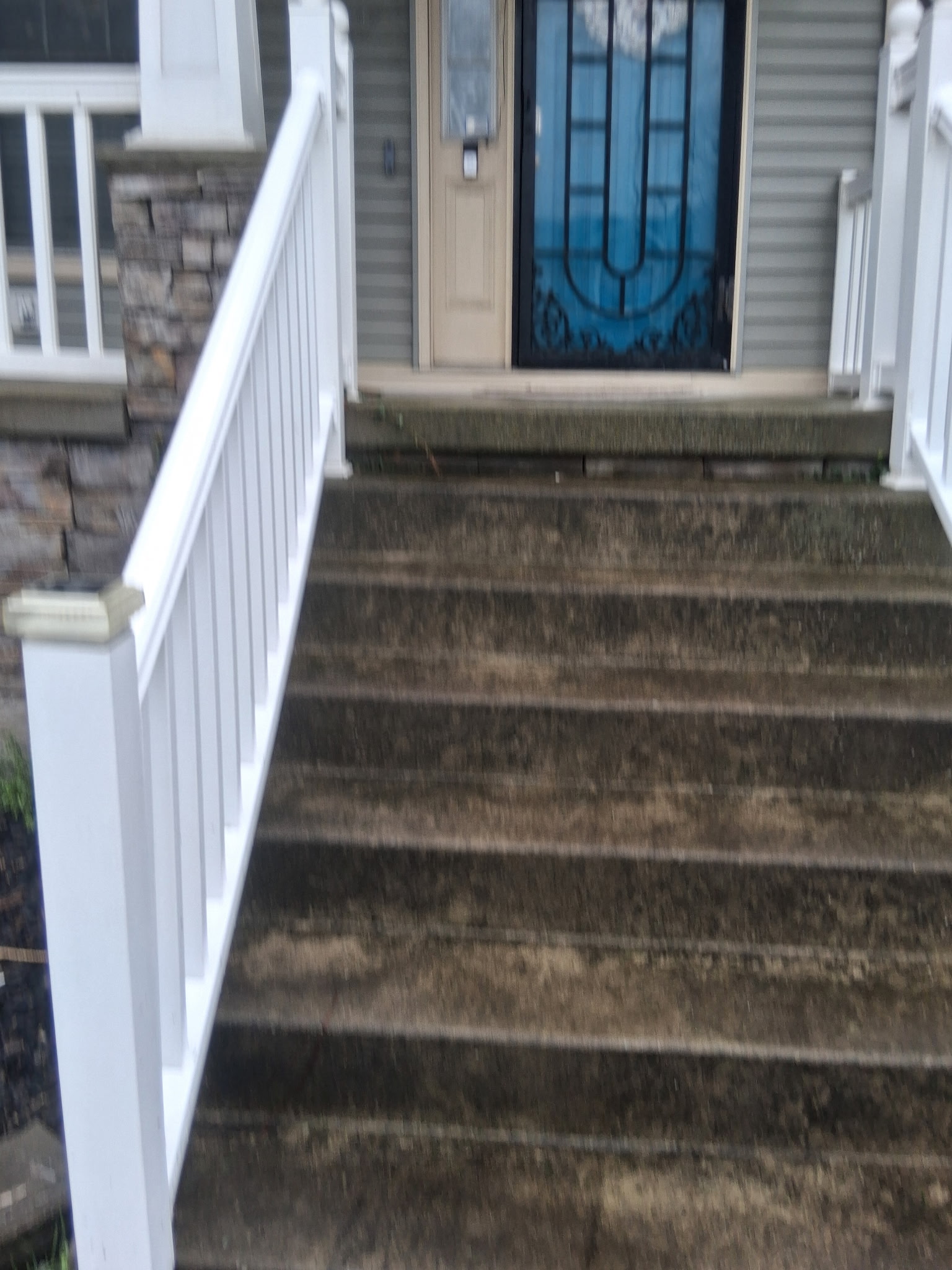Exterior cleaning project
