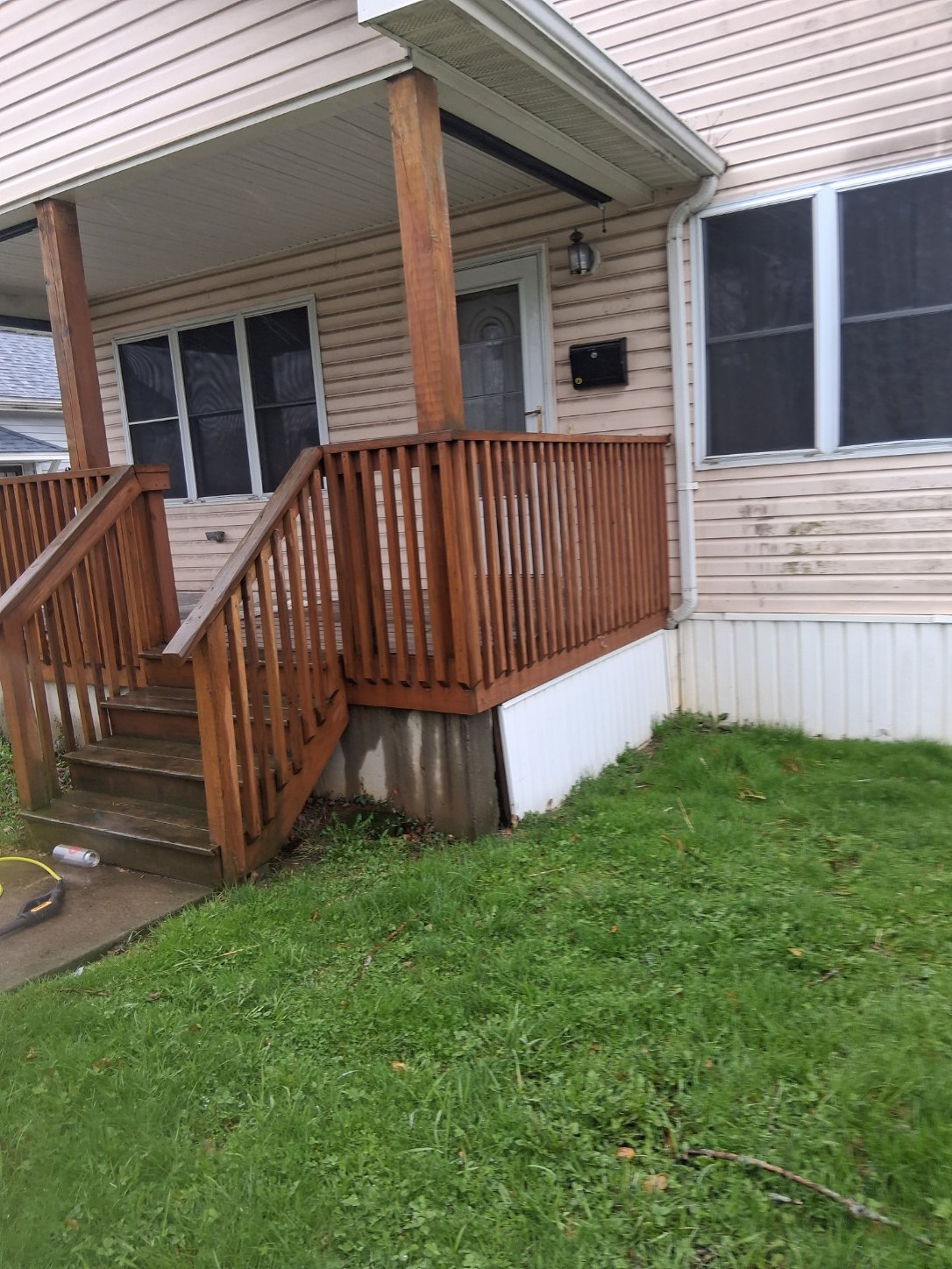 Exterior cleaning project